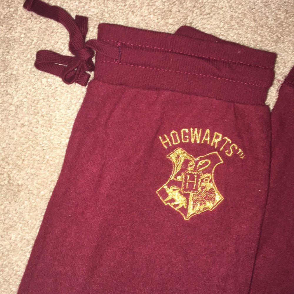 Harry Potter Hogwarts sweatpants/ pajama pants
